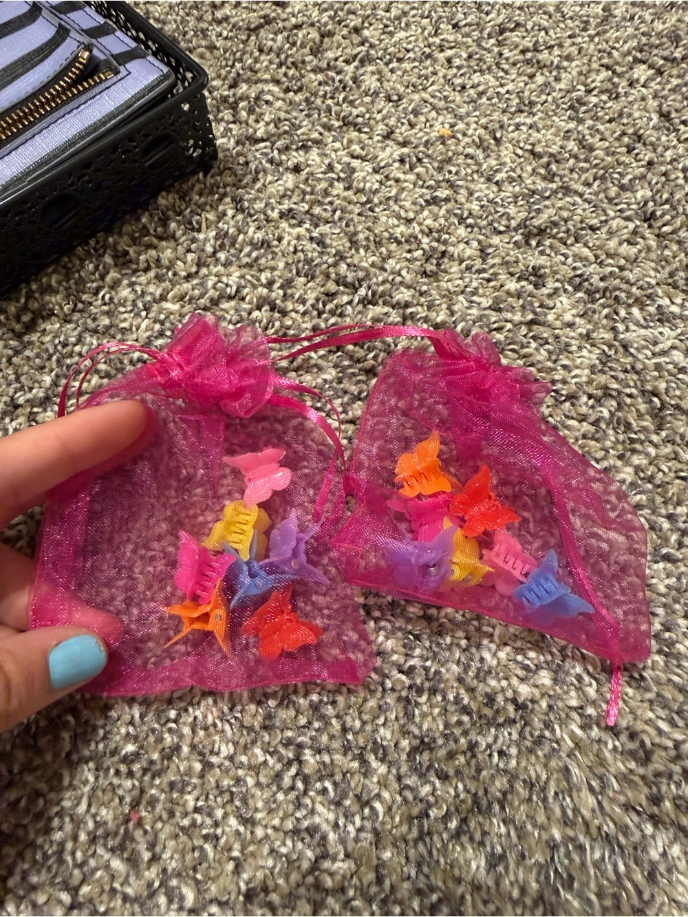 14 butterfly clips bundle